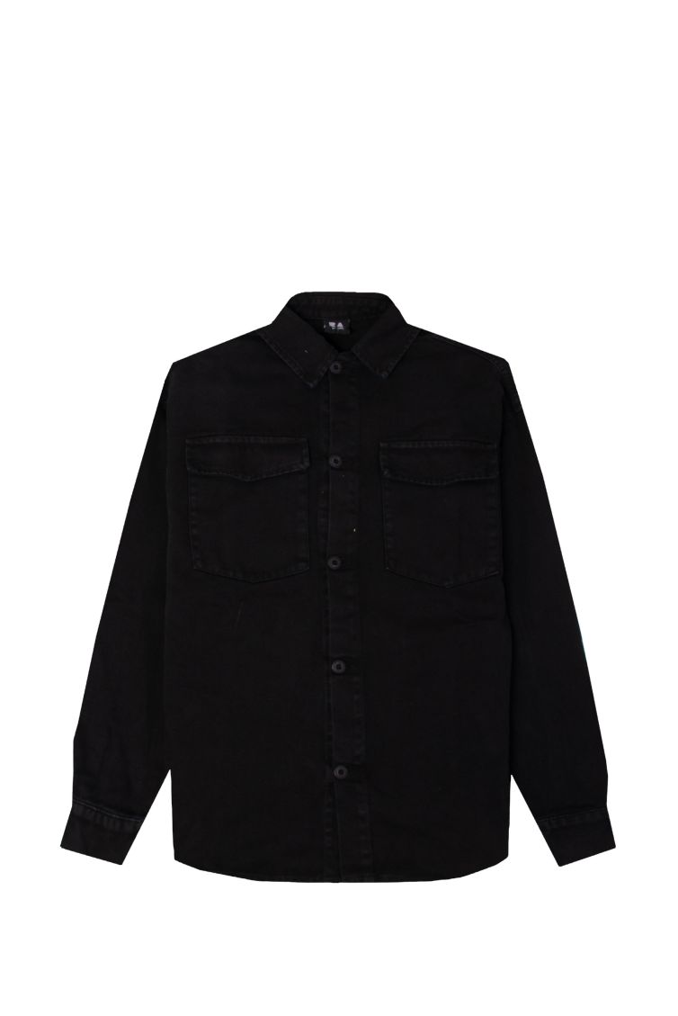 Camicia on sale uomo nera