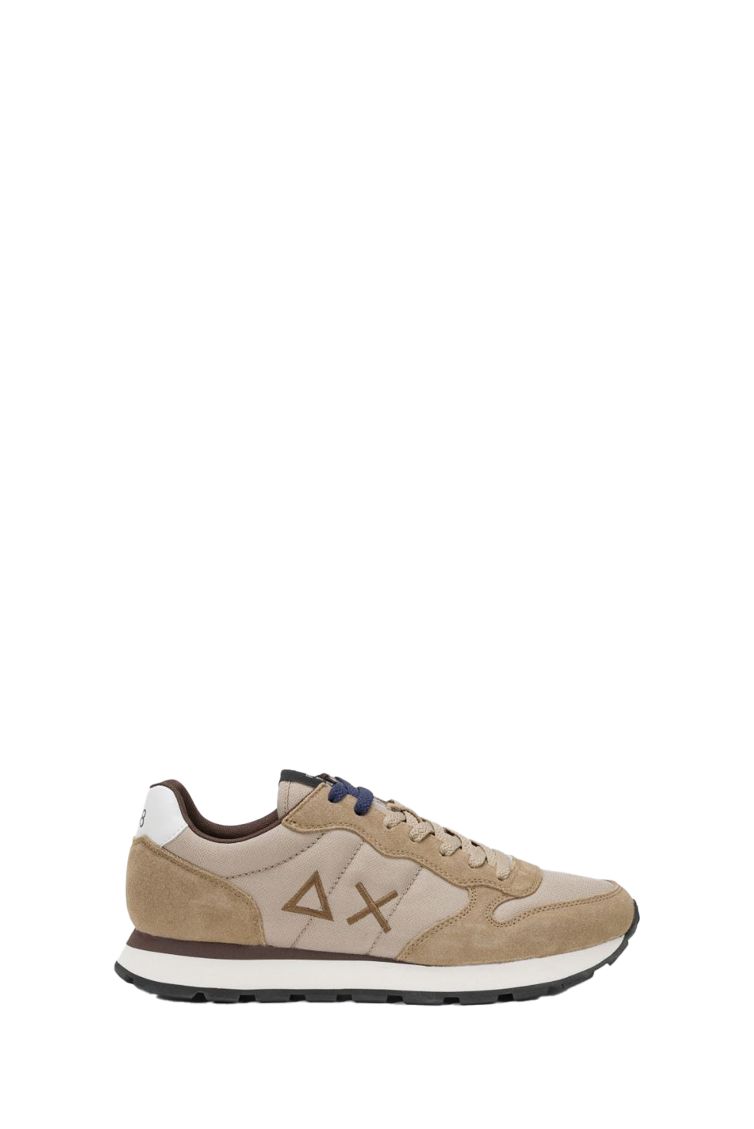 Sneakers Uomo Sun68 Tom Solid Beige Scuro Nuvolari.biz