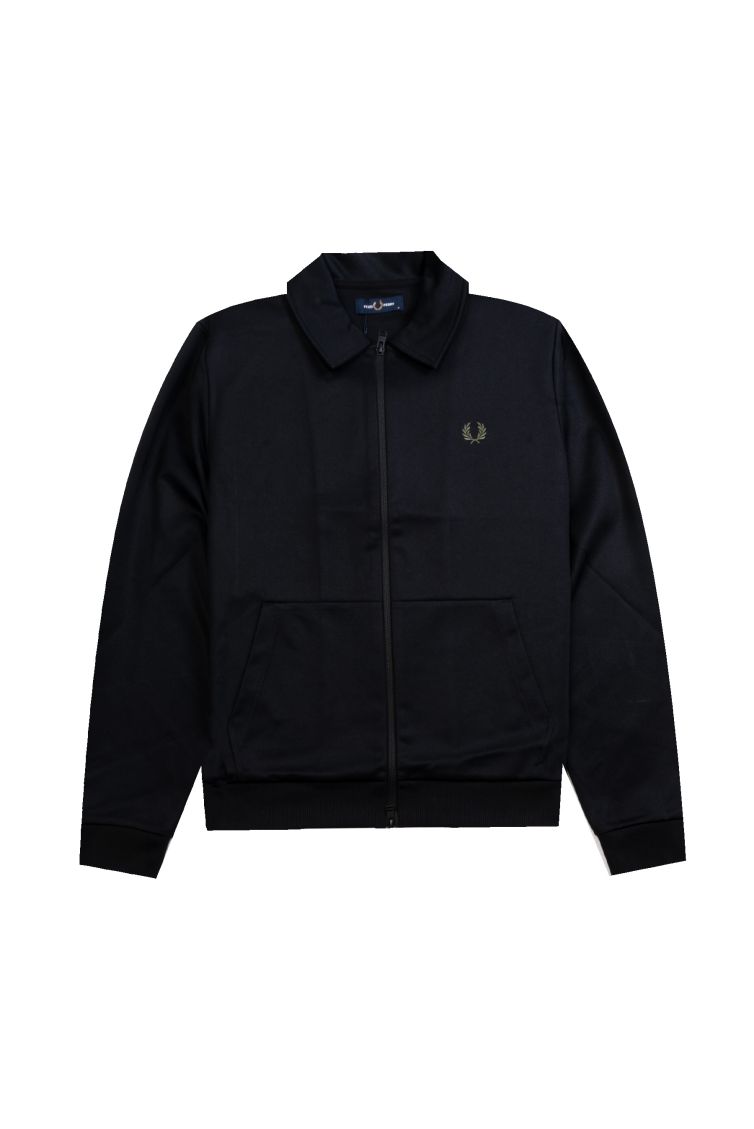 Tracktop Uomo Fred Perry Black Nuvolari.biz