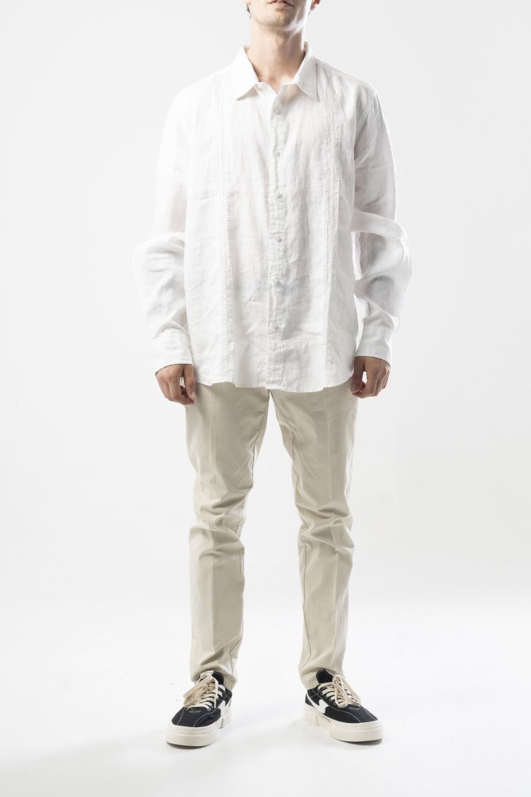 Camicia Uomo Guess Jeans Pure White Nuvolari.biz