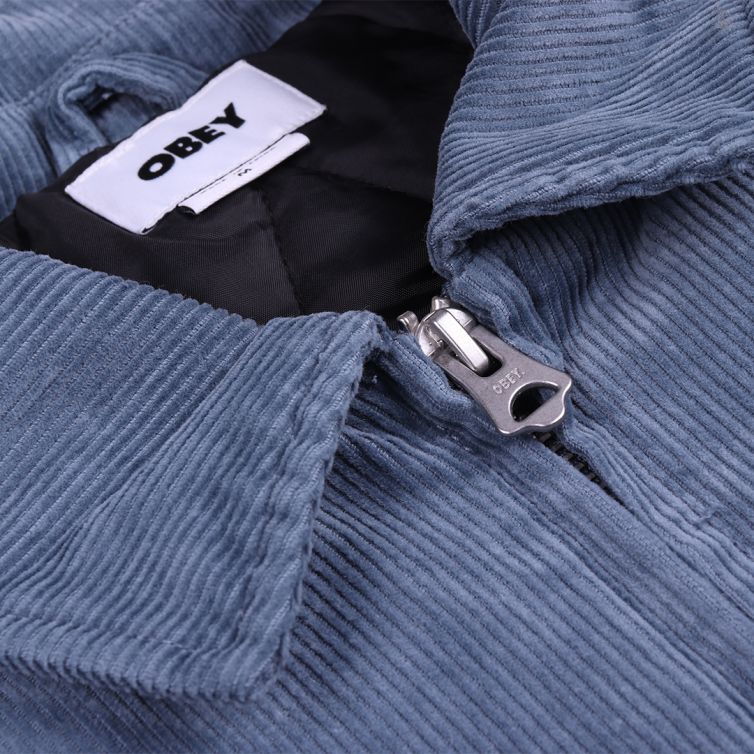 Bomber Obey THE CREW CORDUROY JKT Vintage Blue I Nuvolari.biz