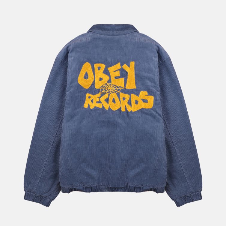 Bomber Obey THE CREW CORDUROY JKT Vintage Blue I Nuvolari.biz