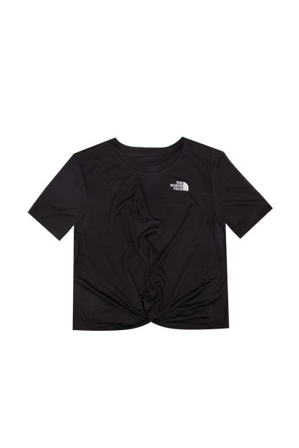 T-SHIRT DONNA THE NORTH FACE  FOUNDATION CROP TEE TNF BLK