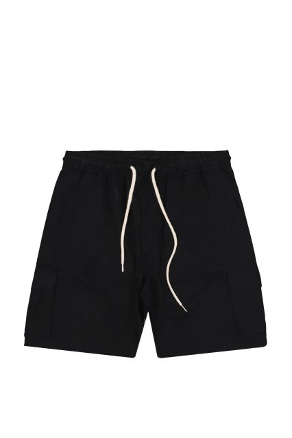 BERMUDA UOMO BLACK RAGS ACT NERO