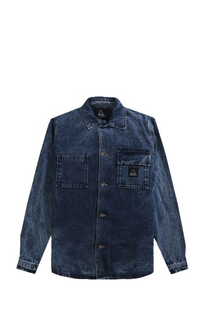 OVERSHIRT UOMO PROJ3CT RUSTY DENIM BLU