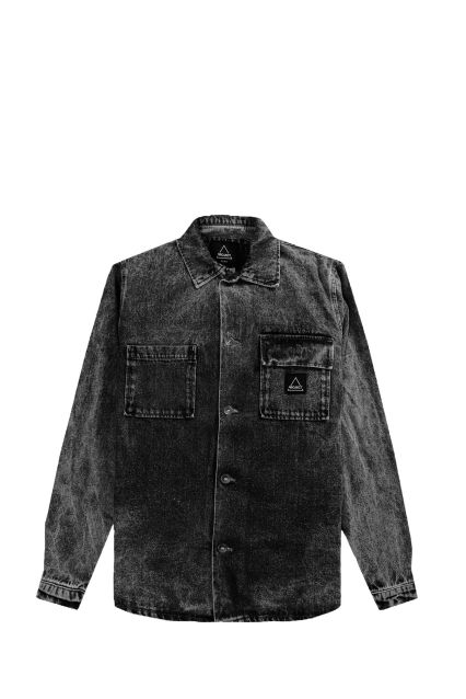 OVERSHIRT UOMO PROJ3CT RUSTY DENIM BLK