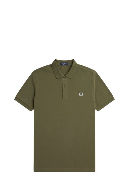 POLO UOMO FRED PERRY UNIGREEN/LGHTICE