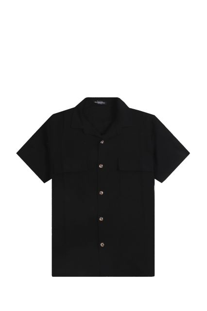 CAMICIA UOMO BLACKRUGS RICK NERO