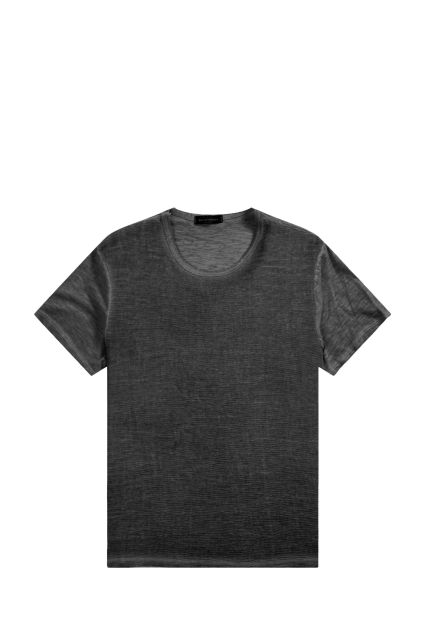 T-SHIRT UOMO BLACKRUGS PLANT NERO