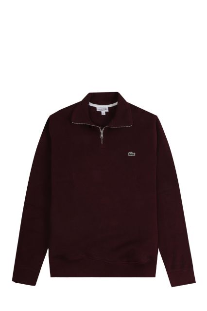 FELPA UOMO LACOSTE ZIP EXPRESSO