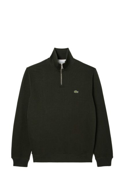 FELPA UOMO LACOSTE ZIP SAPWOOD