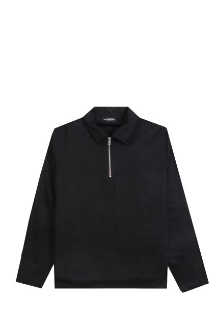 POLO UOMO BLACK RAGS JIMMY NERO