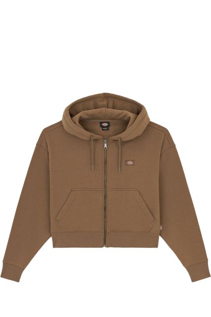 FELPA DONNA DICKIES HOOD ZIP MUSHROOM