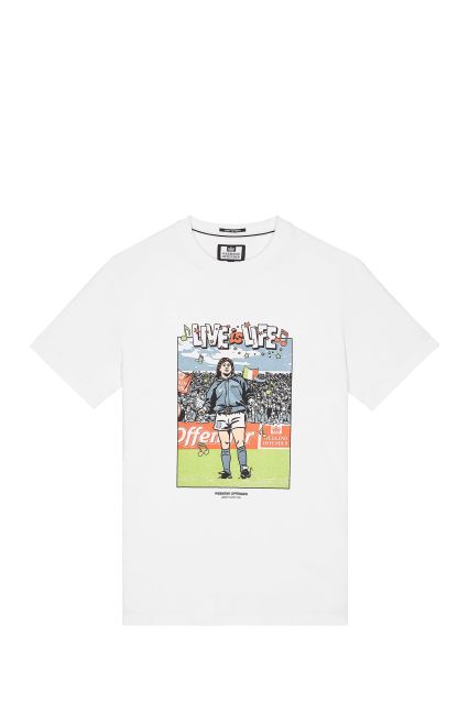 T-SHIRT UOMO WEEKEND OFFENDER OPUS TEE WHITE