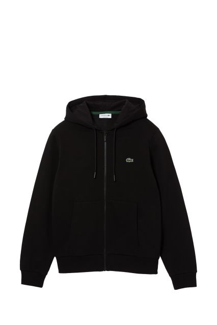 FELPA UOMO LACOSTE HOOD BLACK