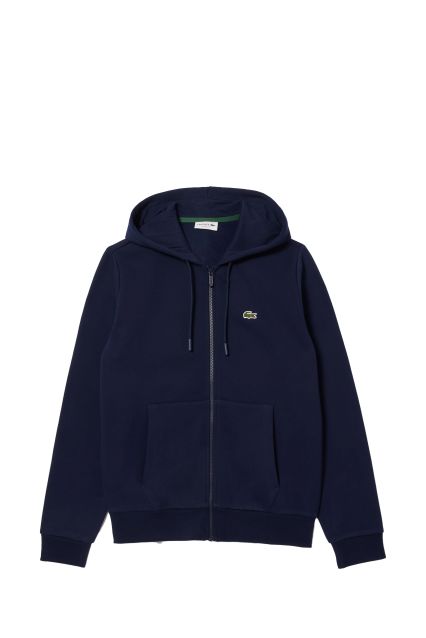 FELPA UOMO LACOSTE HOOD NAVY BLUE