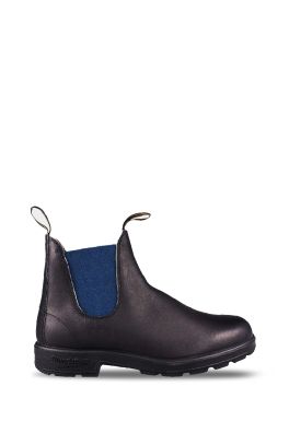 Stivaletto uomo blundstone el side boot 1917 bc black navy blue